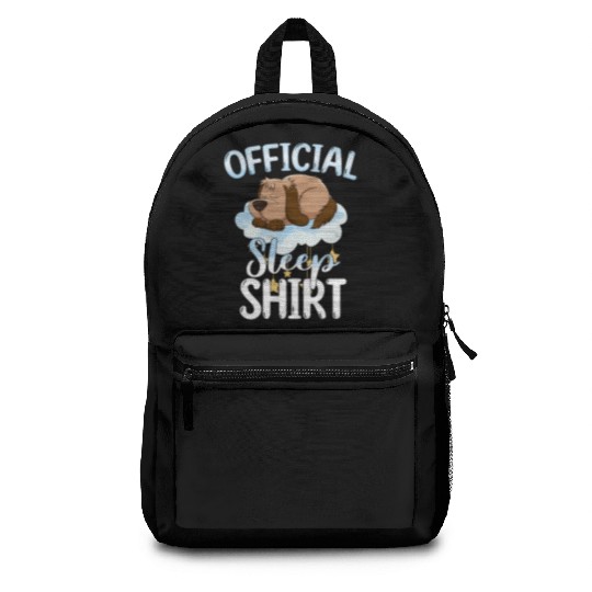 Official Sleep Backpacks Dog