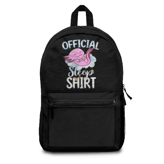 Official Sleep Backpacks Axolotl
