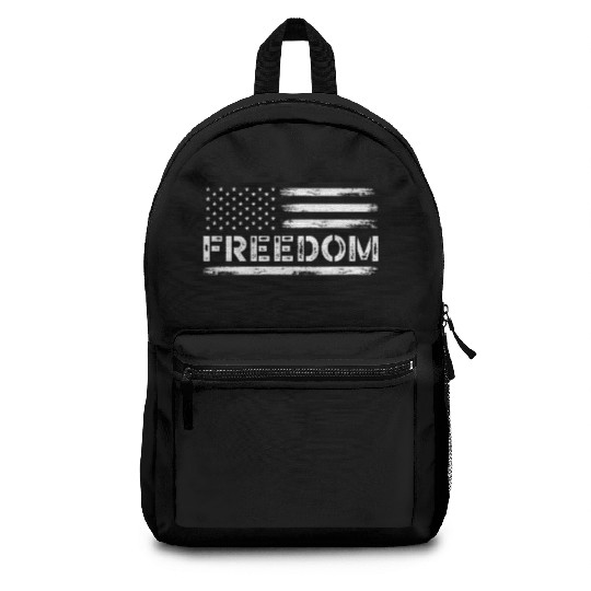Patriotic America USA Flag 4th Of July American Backpacks