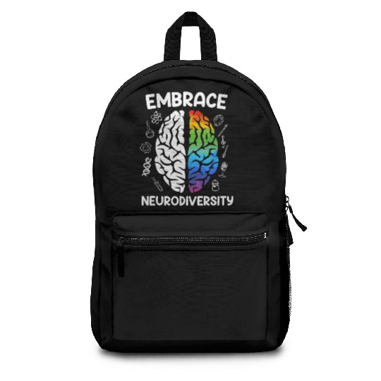 Autism Embrace Neurodiversity Autistics Backpacks