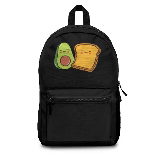 Siblings Avocado Toast Combo Big Sister Brother Backpacks