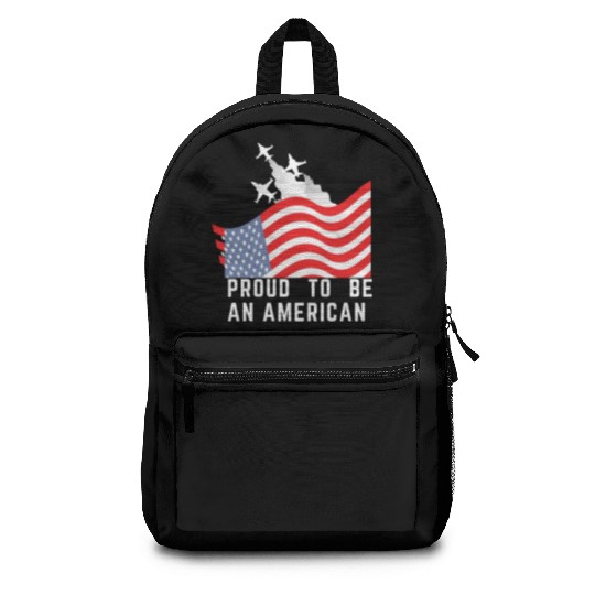 Wings of Liberty: Red, White, and Blue Plane Backpacks