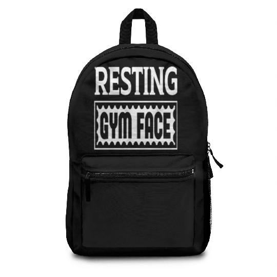 Resting Gym Face Backpacks