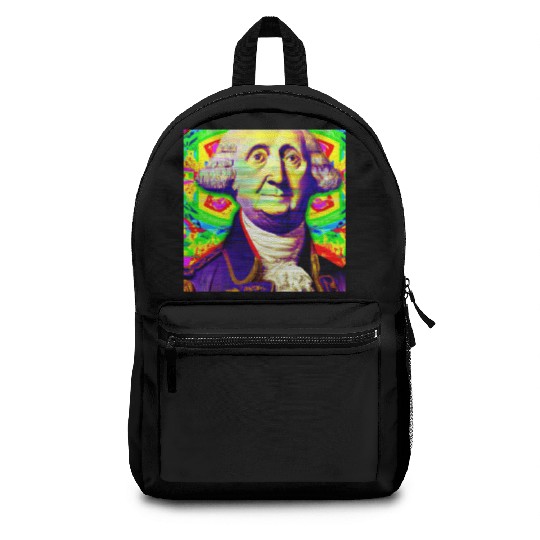 Trippy George Washington Backpacks