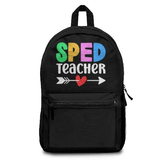 Sped Teacher Special Education Cute Awareness Backpacks