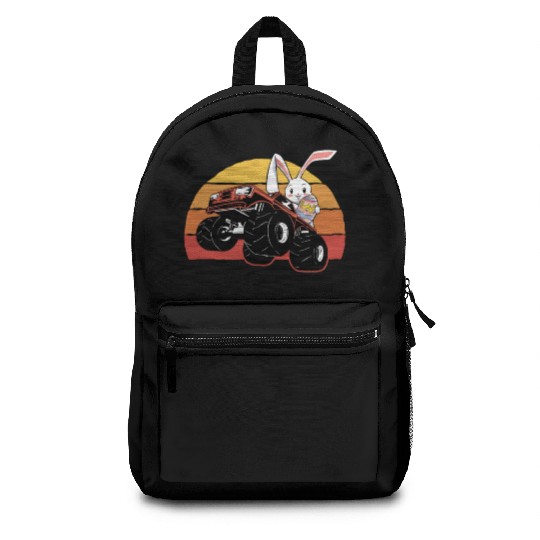 aster Rabbit Offroad Vehicles Truck Retro Backpacks
