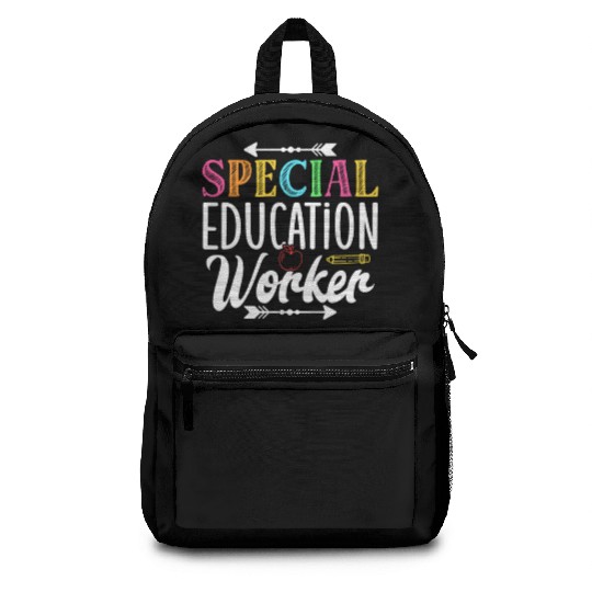 Special Education Worker Sped Teacher Awareness Backpacks