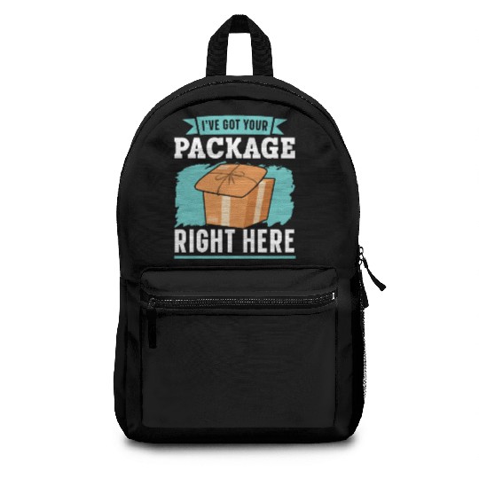 Postal Worker Mail Lady Delivery Mail Escort Backpacks