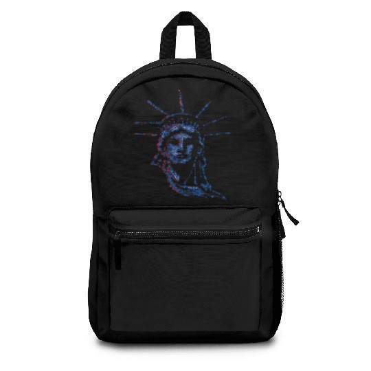 Statue Of Liberty 4th Of July American US Flag Backpacks