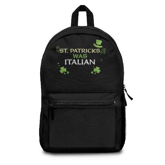 St. Patrick's What Italian Backpacks