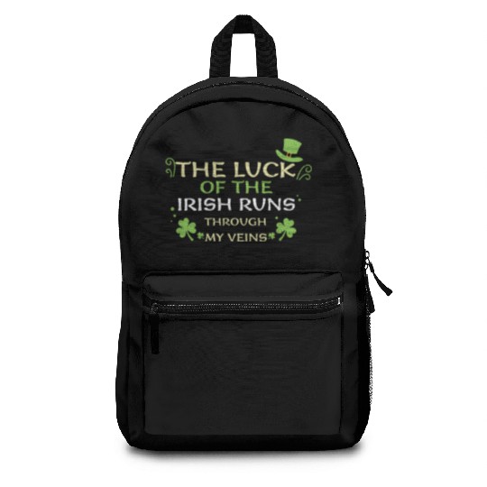 The luck of the Irish runs throu... Backpacks