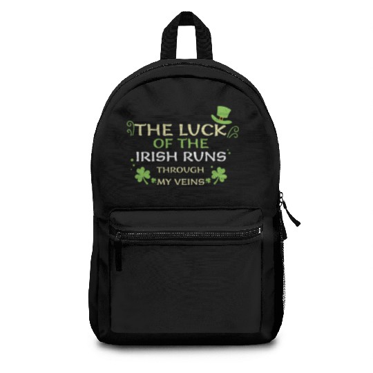The luck of the Irish runs throu... Backpacks