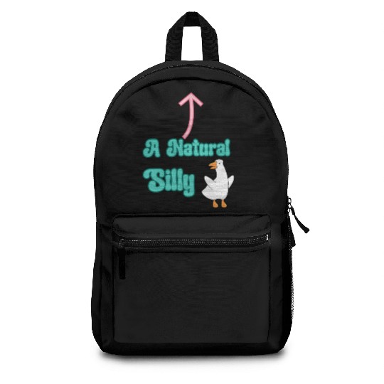 A Natural Silly Goose: Fun & Lighthearted Design Backpacks