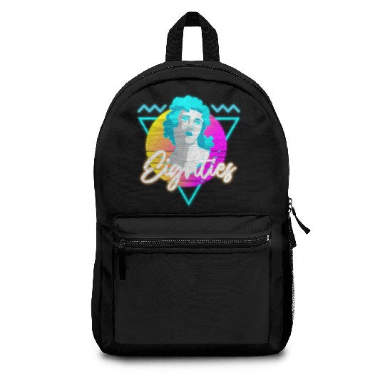 Retro Disco Nostalgia Neon Backpacks