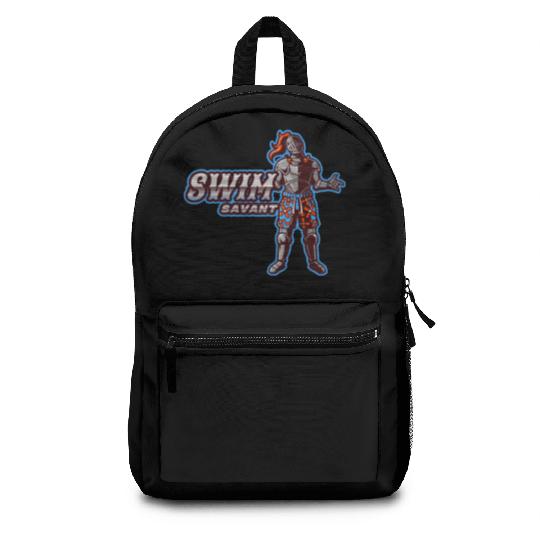 Swim Savant | Knight With Swim Trunks Backpacks