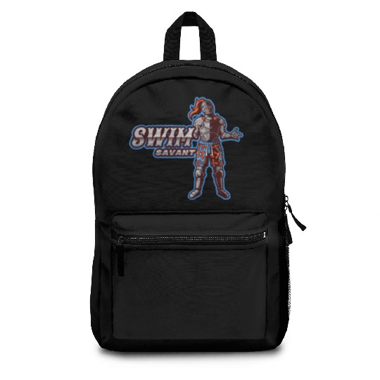 Swim Savant | Knight With Swim Trunks Backpacks