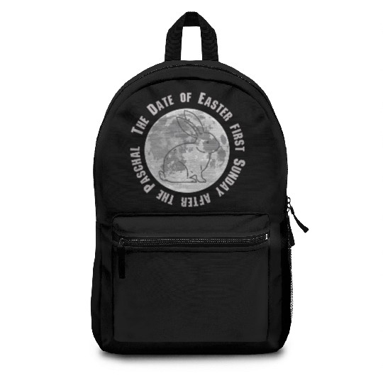 The Date of Easter first Sunday Backpacks