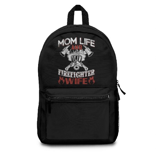Mom Life and Firefighter Wife Backpacks