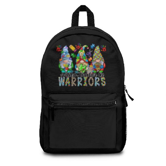Autism Teacher Of Warriors Backpacks