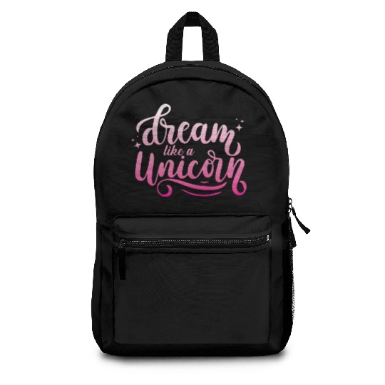 Unicorn Fairy Tale Figure Magic Magic To Dream To Backpacks