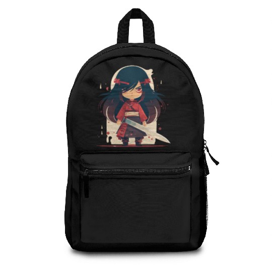 Girl Samurai Backpacks