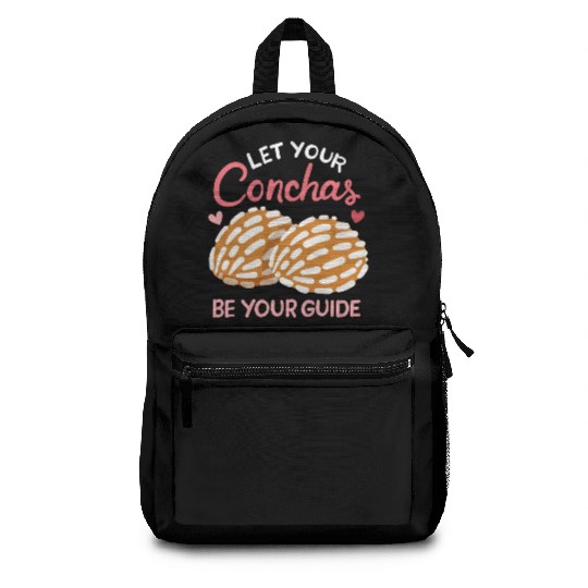 Conchas Mexican Mexico Sweet Bread Roll Backpacks