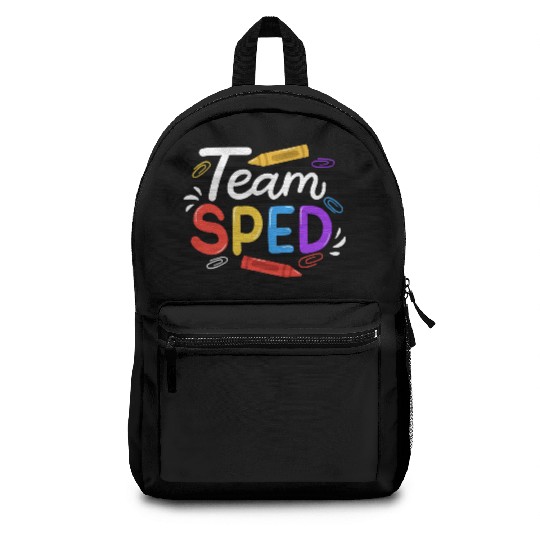 Sped Special Education Sped Teacher Student Backpacks