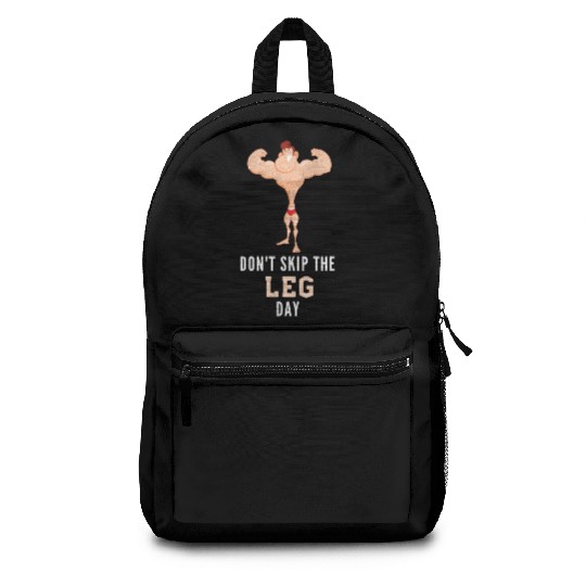 Don't Skin The Leg Day Backpacks