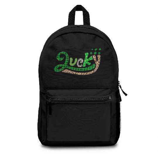 Lucky Of The Irish shamrock Charms Backpacks