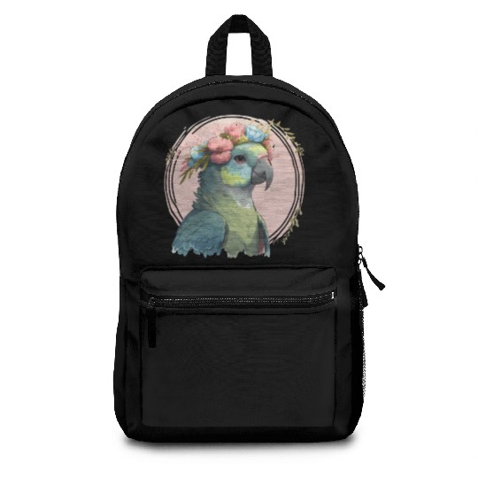Cute Hahn's Macaw Bird Flower Crown Pet Birds Backpacks