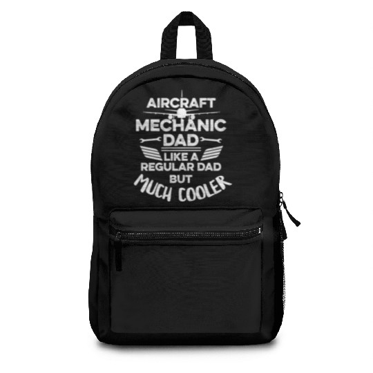 Mechanic Design For Your Aviation Tech Dad Backpacks
