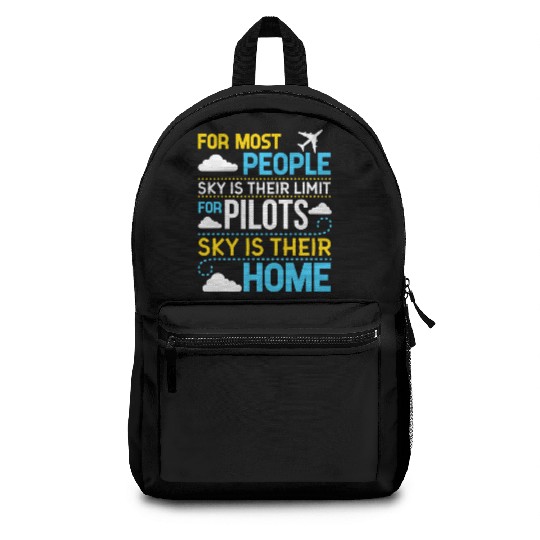 For Most People sky Is Their Limit For Pilots sky Backpacks