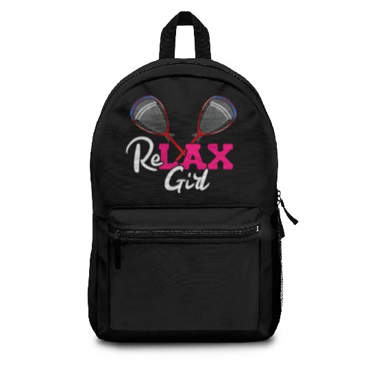ReLAX Girl Lax Stick Athletic Sports Player Backpacks