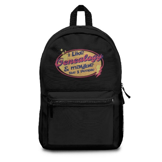 I like Genealogy and maybe like three People Backpacks