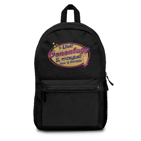 I like Genealogy and maybe like three People Backpacks