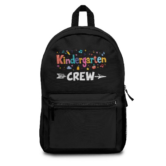 Kindergarten Crew Teacher Team Kinder squad Backpacks