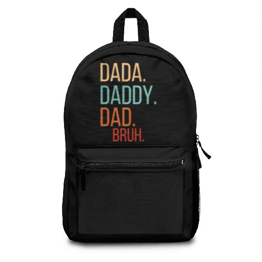 Funny Dad Backpacks, Cute Daddy Backpacks, Dad Backpacks, 0