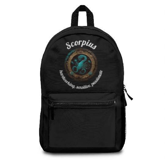 Scorpius Zodiac Sign Scorpio Astronomy Backpacks