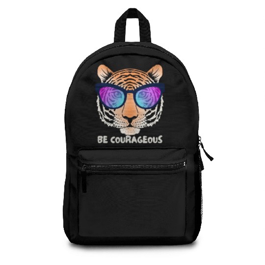 Be Courageous like a Lion Backpacks