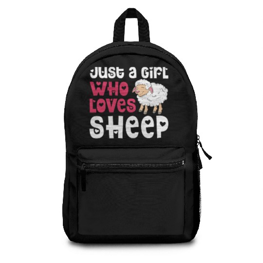 Cool Sheep For Women Girls Lamb Lover Sheep Backpacks