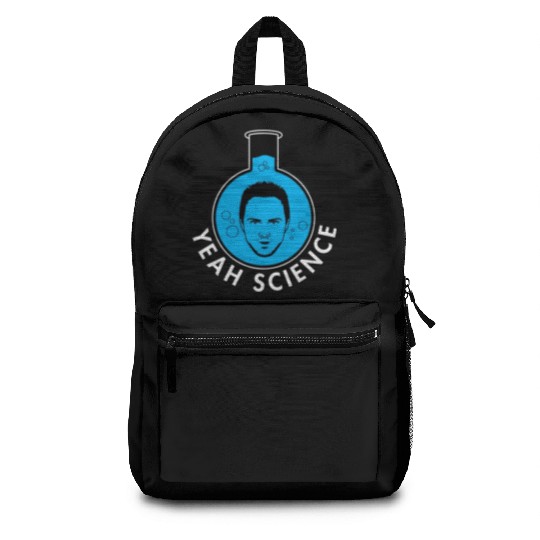 Breaking Bad Jessie Yeah Science Text Portrait Backpacks
