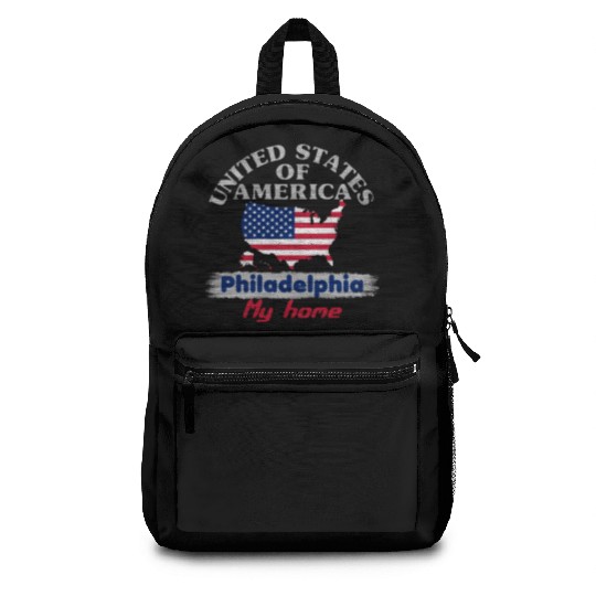 United States of America - Philadelphia my home Backpacks
