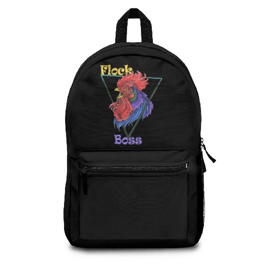 Chicken Farmer Flock Boss Backpacks