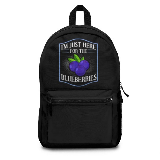 Blueberry Plant Blueberries Farmer Bush Tree Backpacks