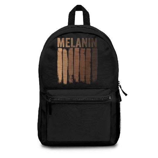 Melanin shades Black Pride Backpacks
