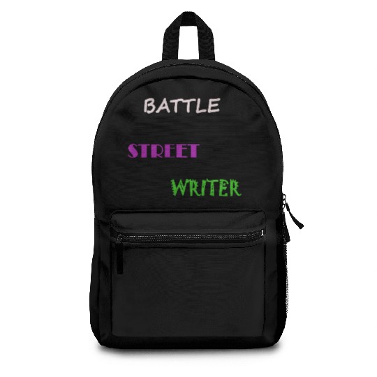 BATTLE STREET WRITER Backpacks