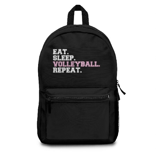 Volleyball Volley Volleyball Lover Backpacks