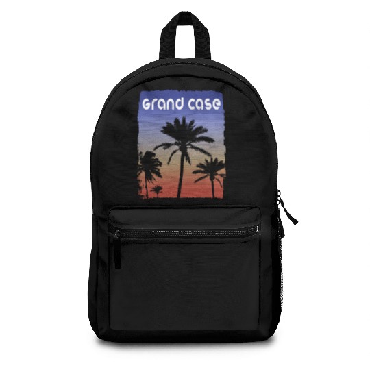 Grand Case Saint Martin Sunset Vacation Souvenir Backpacks