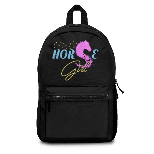 Horse Girl Backpacks Horse Lovers Gift Equestrian