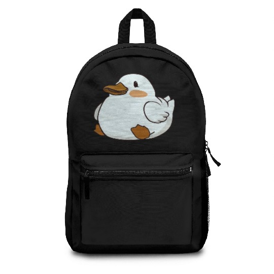 Ducks doing cute things lover Backpacks